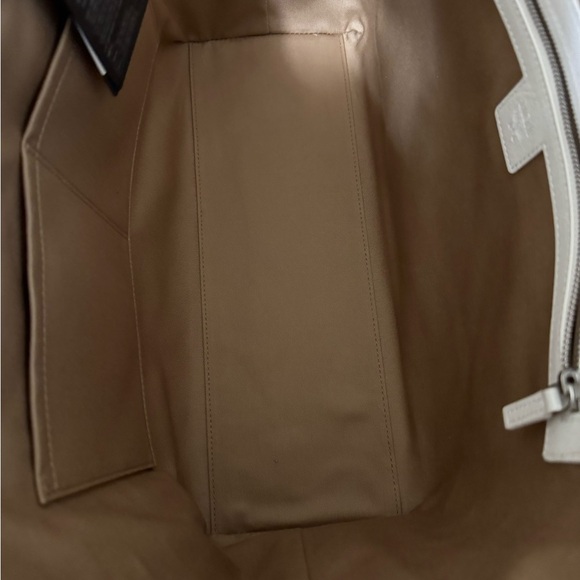 MCM White Multicolor Logo Tote Bag - Picture 7 of 9